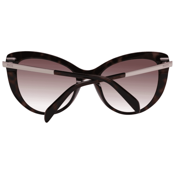 Rückansicht der Pucci Sonnenbrille EP0191 5674F – Kunststoff Rahmen