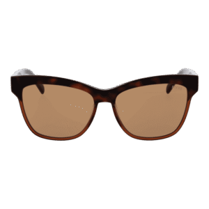 Pucci Sonnenbrille EP0198 5756E – Frontansicht mit Azetat Rahmen und Orange Gläsern