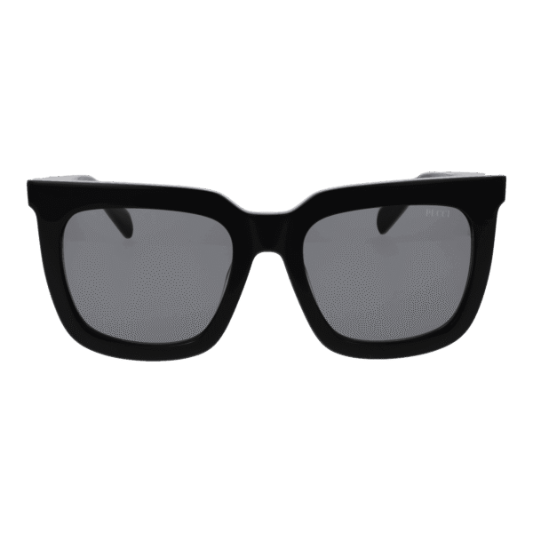 Pucci Sonnenbrille EP0201 5401A – Frontansicht mit Azetat Rahmen und Grau Gläsern