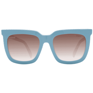 Pucci Sonnenbrille EP0201 5484F – Frontansicht mit Kunststoff Rahmen und Braun Gläsern