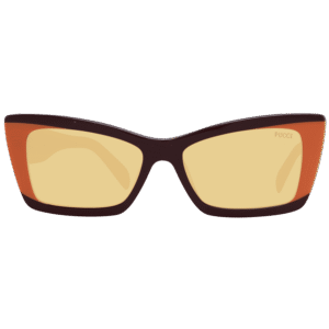 Pucci Sonnenbrille EP0205 5471E – Frontansicht mit Kunststoff Rahmen und Braun Gläsern