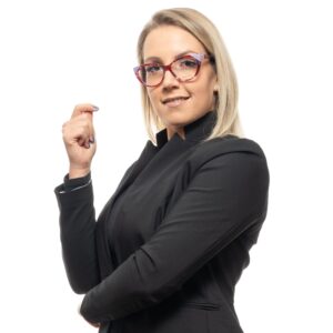 Rückansicht/Bügel der Pucci Brille EP5116 54083