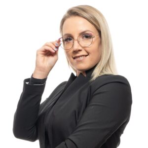 Rückansicht/Bügel der Pucci Brille EP5124 5428B