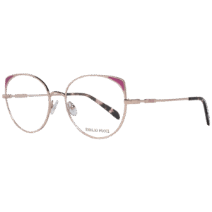 Pucci )} Brille EP5124 5428B in Rosé Gold