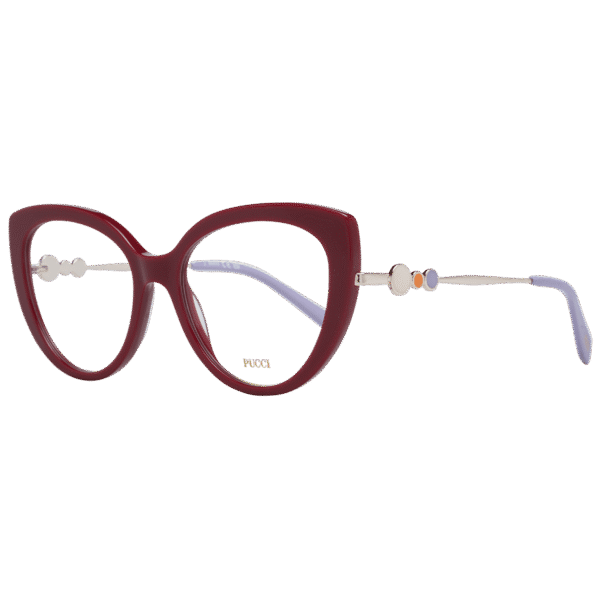 Pucci )} Brille EP5190 53055 in Rot