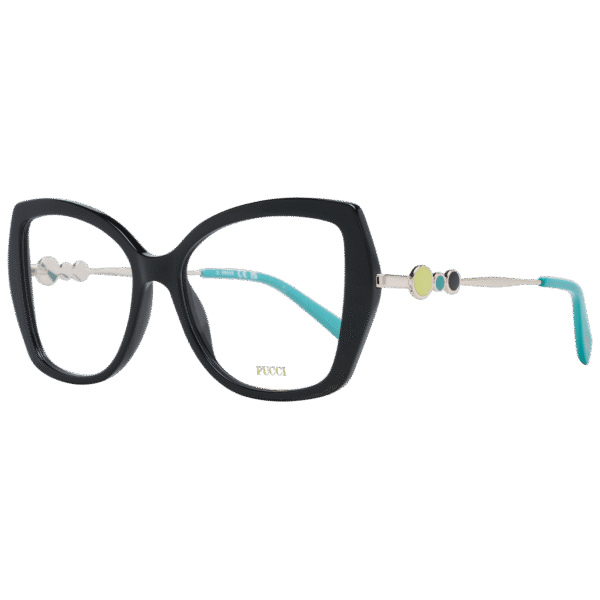 Pucci )} Brille EP5191 53001 in Schwarz