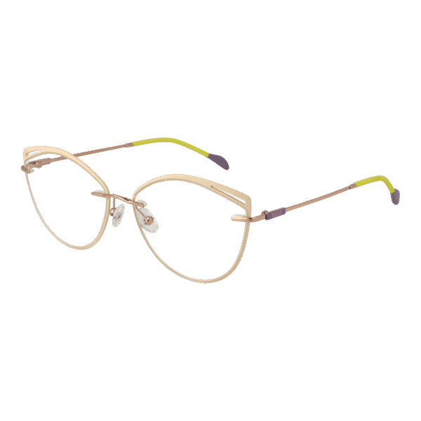 Pucci Brille EP5194 56025 – 45° Seitenansicht Pucci )} Brille EP5194 56025 in Creme