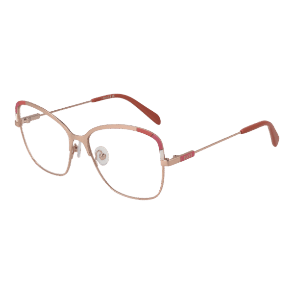 Pucci )} Brille EP5202 55028 in Rosé Gold
