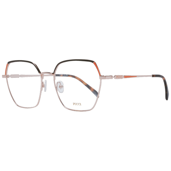 Pucci )} Brille EP5222 5428A in Rosé Gold