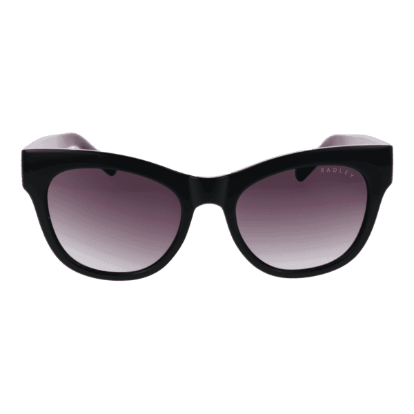 Radley Sonnenbrille RDS-6508 52104A – Frontansicht mit Polycarbonat Rahmen und Grau Gläsern