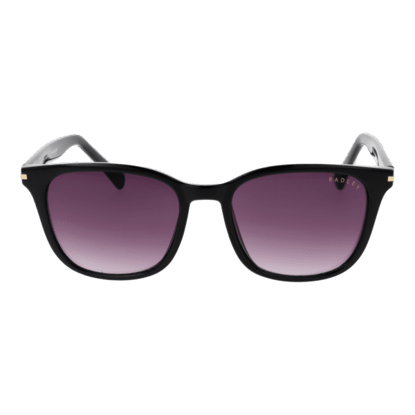 Radley Sonnenbrille RDS-DILLY 52104 – Frontansicht mit Polycarbonat Rahmen und Lila Gläsern
