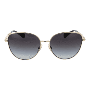 Ralph Sonnenbrille 0RA4144 5891168G – Frontansicht mit Metall Rahmen und Grau Gläsern