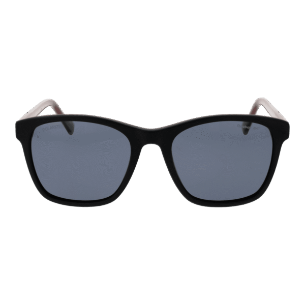 Reebok Sonnenbrille RBK5002 54001P – Frontansicht mit Kunststoff Rahmen und Grau Gläsern