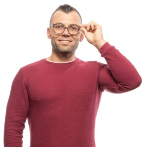 Rückansicht/Bügel der Sandro Brille SD1011 53206