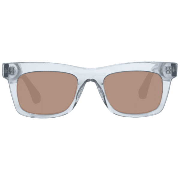 Sandro Sonnenbrille SD6020 48008 – Frontansicht mit Azetat Rahmen und Braun Gläsern