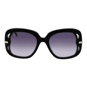 Sandro Sonnenbrille SD6048 53001 – Frontansicht mit Azetat Rahmen und Lila Gläsern