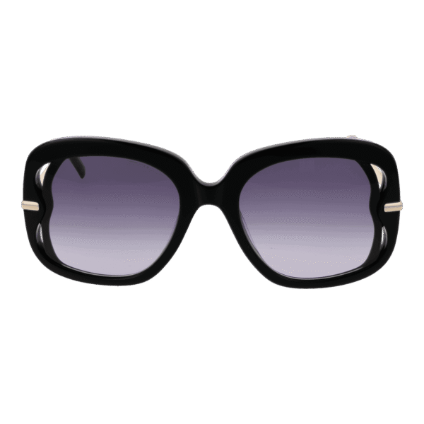 Sandro Sonnenbrille SD6048 53001 – Frontansicht mit Azetat Rahmen und Lila Gläsern