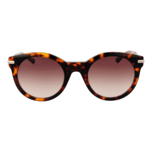 Sandro Sonnenbrille SD6049 51128 – Frontansicht mit Azetat Rahmen und Braun Gläsern