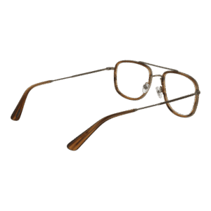Frontansicht der Savile Row Brille SRO-002 53001 – Rahmen Titan