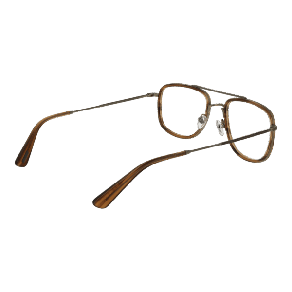 Frontansicht der Savile Row Brille SRO-002 53001 – Rahmen Titan