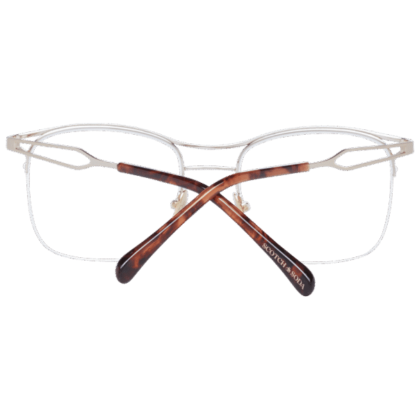 Frontansicht der Scotch & Soda Brille SS2015 53402 – Rahmen Edelstahl