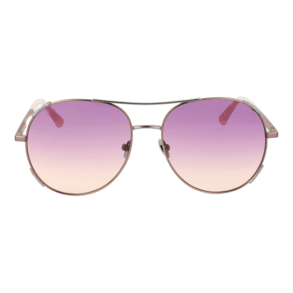Scotch & Soda Sonnenbrille SS5017 57404 – Frontansicht mit Azetat Rahmen und Rosa Gläsern
