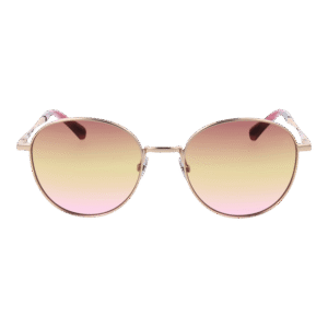 Scotch & Soda Sonnenbrille SS5024 52401 – Frontansicht mit Metall Rahmen und Rosa Gläsern