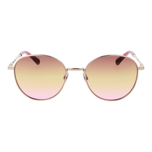 Scotch & Soda Sonnenbrille SS5024 52401 – Frontansicht mit Metall Rahmen und Rosa Gläsern