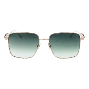 Scotch & Soda Sonnenbrille SS5028 55101 – Frontansicht mit Metall Rahmen und Türkis Gläsern