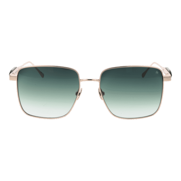 Scotch & Soda Sonnenbrille SS5028 55101 – Frontansicht mit Metall Rahmen und Türkis Gläsern