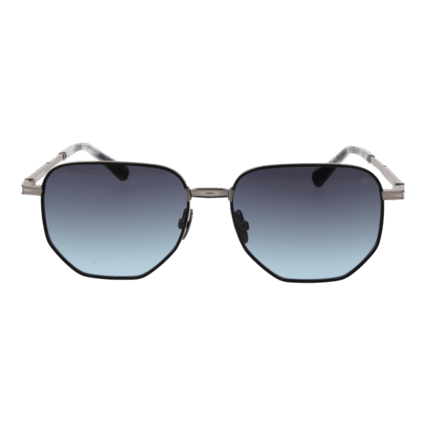 Scotch & Soda Sonnenbrille SS6019 53002 – Frontansicht mit Metall Rahmen und Blau Gläsern