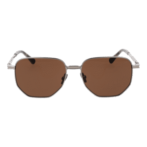 Scotch & Soda Sonnenbrille SS6019 53910 – Frontansicht mit Metall Rahmen und Braun Gläsern