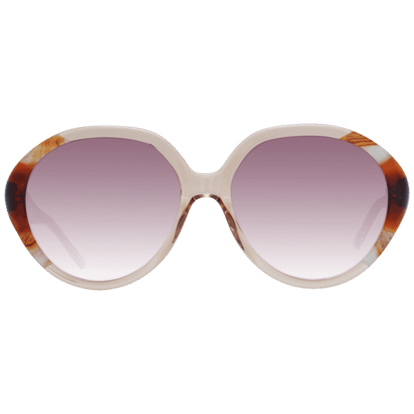 Scotch & Soda Sonnenbrille SS7023 58133 – Frontansicht mit Azetat Rahmen und Braun Gläsern
