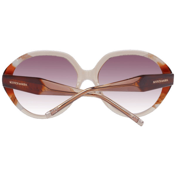 Rückansicht der Scotch & Soda Sonnenbrille SS7023 58133 – Azetat Rahmen