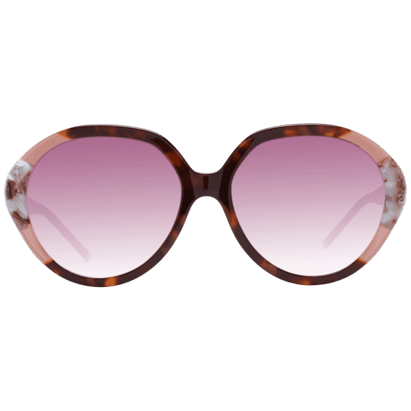 Scotch & Soda Sonnenbrille SS7023 58151 – Frontansicht mit Azetat Rahmen und Rosa Gläsern