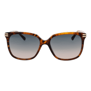 Scotch & Soda Sonnenbrille SS7053 56102 – Frontansicht mit Azetat Rahmen und Braun Gläsern