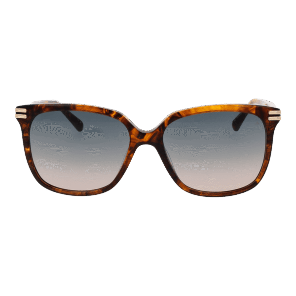 Scotch & Soda Sonnenbrille SS7053 56102 – Frontansicht mit Azetat Rahmen und Braun Gläsern