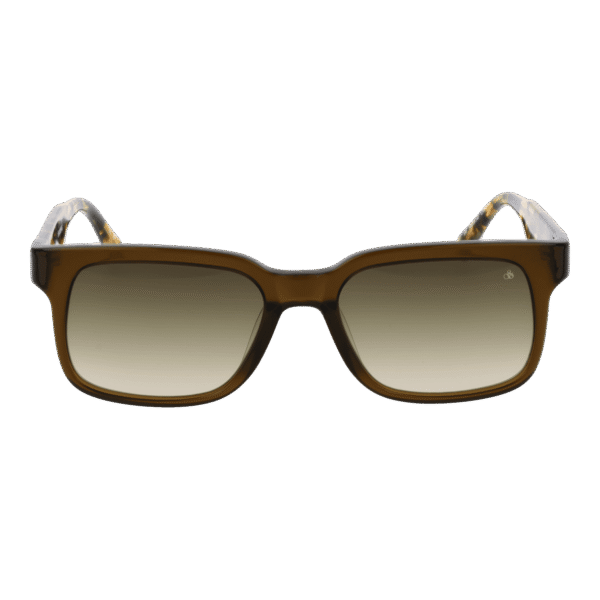 Scotch & Soda Sonnenbrille SS8017 54550 – Frontansicht mit Metall Rahmen und Grün Gläsern