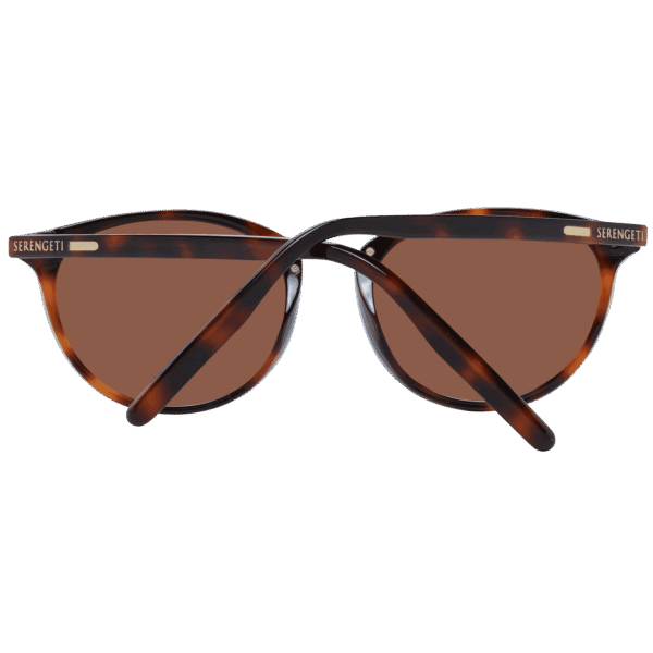 Rückansicht der Serengeti Sonnenbrille 8844 54 – Azetat & Metall Rahmen