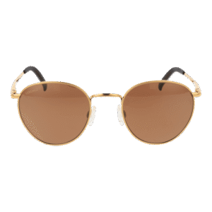 Serengeti Sonnenbrille 8929 Hamel – Frontansicht mit Metall Rahmen und Orange Gläsern