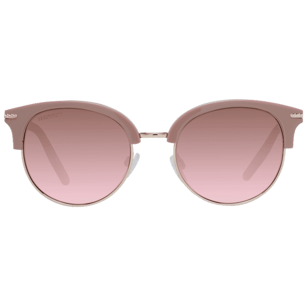 Serengeti Sonnenbrille 8940 50 – Frontansicht mit Azetat & Metall Rahmen und Braun Gläsern