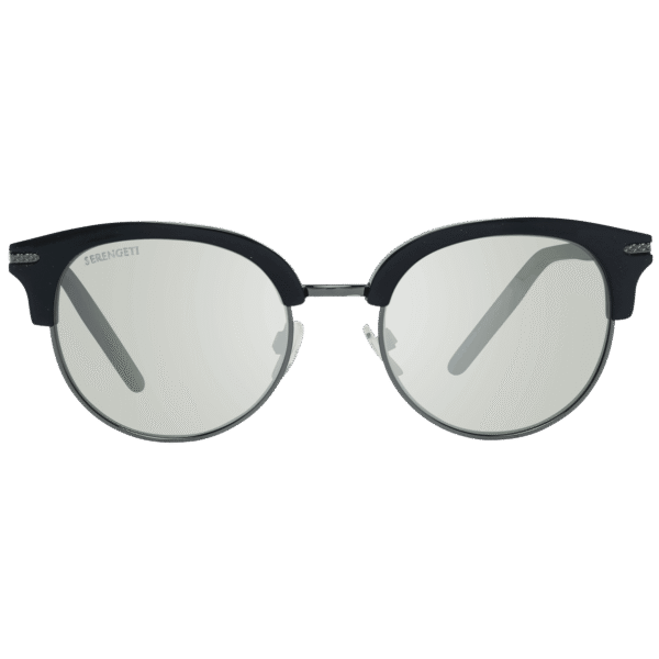 Serengeti Sonnenbrille 8942 50 – Frontansicht mit Azetat & Metall Rahmen und Grün Gläsern