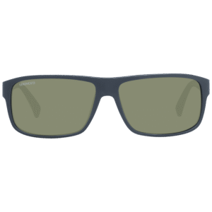 Serengeti Sonnenbrille 9056 61 – Frontansicht mit Kunststoff Rahmen und Grün Gläsern