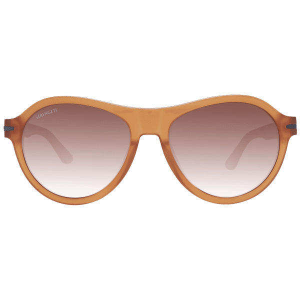 Serengeti Sonnenbrille SS527002 56 – Frontansicht mit Azetat Rahmen und Braun Gläsern