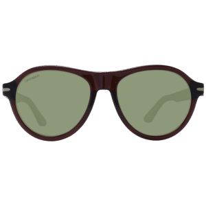 Serengeti Sonnenbrille SS527004 56 – Frontansicht mit Azetat Rahmen und Grün Gläsern