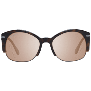 Serengeti Sonnenbrille SS529001 53 – Frontansicht mit Azetat & Metall Rahmen und Braun Gläsern