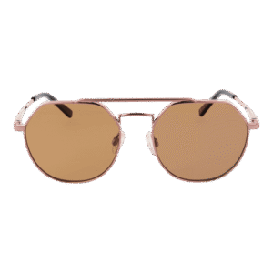Serengeti Sonnenbrille SS533001 Shelby – Frontansicht mit Metall Rahmen und Braun Gläsern