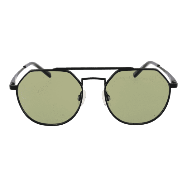 Serengeti Sonnenbrille SS533002 – Frontansicht mit Kunststoff Rahmen und Grün Gläsern