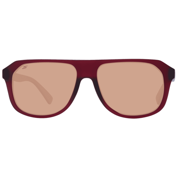 Serengeti Sonnenbrille SS535004 57 – Frontansicht mit Eco-Nylon Rahmen und Braun Gläsern
