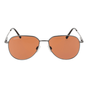Serengeti Sonnenbrille SS543006 Haywood – Frontansicht mit Metall Rahmen und Rot Gläsern